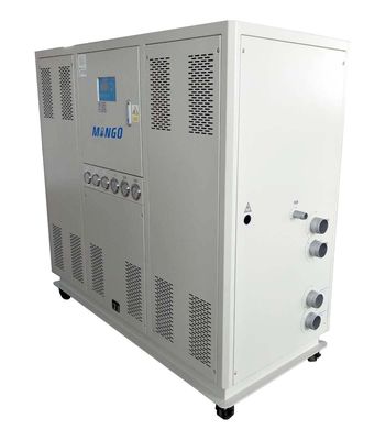 Καλή τιμή. 2 εισόδους 2 εξαγωγές HVAC ψυγείο νερού βιομηχανικό 30HP 99.19-116.05KW/Hr σε απευθείας σύνδεση