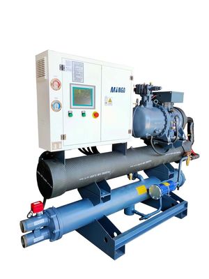 Καλή τιμή. 140HP 140KW/Hr Βιομηχανικό ψυγείο βίδας 30KW Συμπυκνωτής ψυγείο νερού σε απευθείας σύνδεση